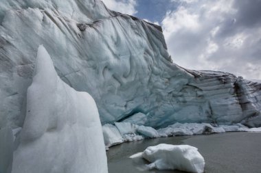 Yüksek dağlardaki dev buzullar