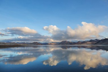 Cordillera Blanca 'da güzel dağlar, Peru, Güney Amerika
