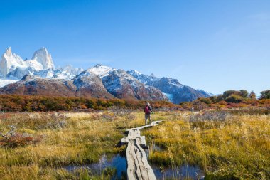 Patagonya dağlarında yürüyüş, Arjantin