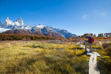 Patagonya dağlarında yürüyüş, Arjantin