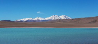 Atacama Çölü, Kuzey Şili 'deki güzel doğal manzaralar.