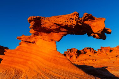 kumtaşı oluşumları Utah