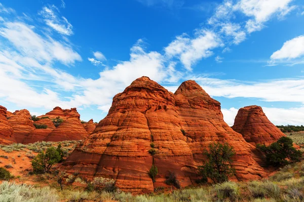 Formação de arenito em Utah — Fotografia de Stock