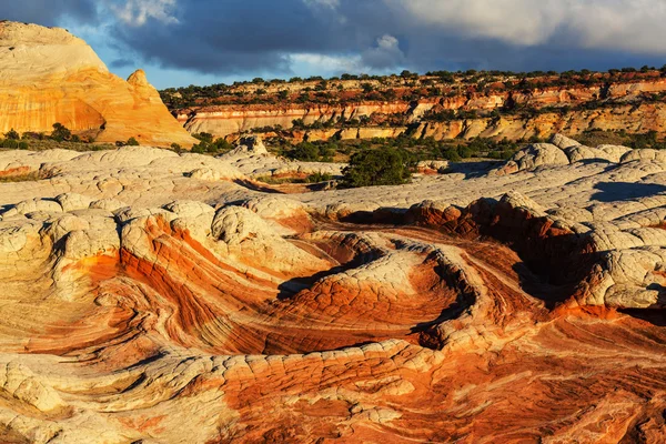 Paysage des falaises Vermillion — Photo