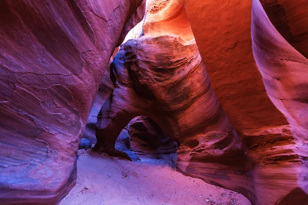 Canhão de slot, Utah — Fotografia de Stock