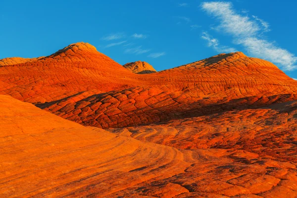 Formacji piaskowca w utah — Zdjęcie stockowe