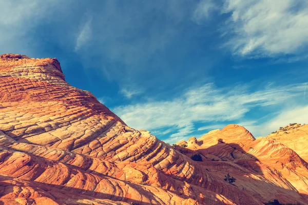 Sandstone formations in Utah — Stock Photo, Image