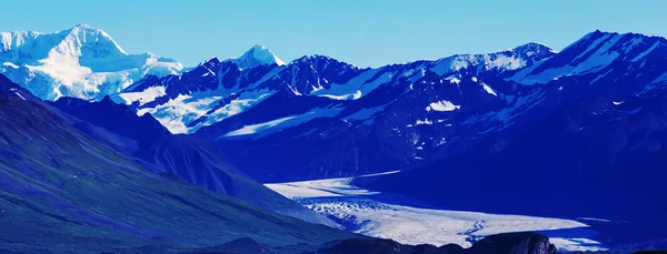 Landschaften auf der Denali-Autobahn — Stockfoto