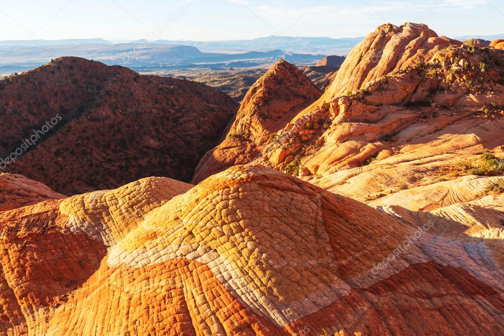 Sandstone formations in Utah