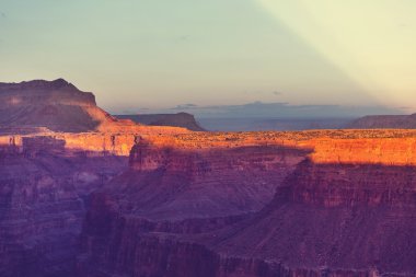 Büyük Kanyon manzarası