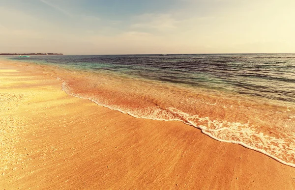 모래 바다 해변 — 스톡 사진
