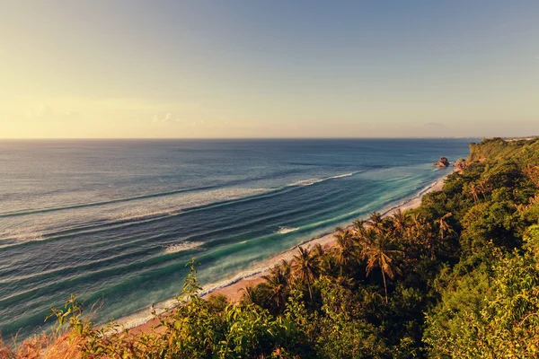 Tropisk strand på bali — Stockfoto