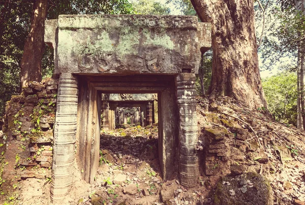 Antiguas ruinas de Angkor —  Fotos de Stock