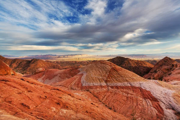 Kumtaşı oluşumları Utah — Stok fotoğraf