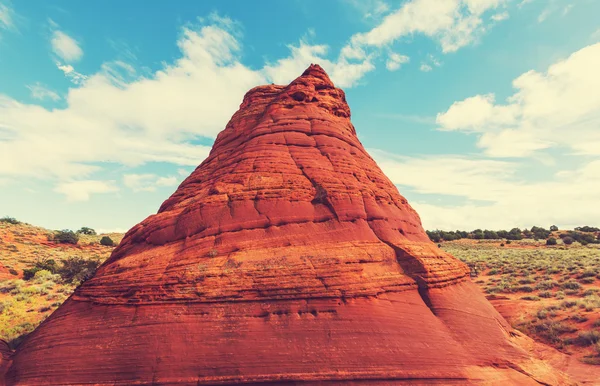 코요테 Buttes, 유타 — 스톡 사진