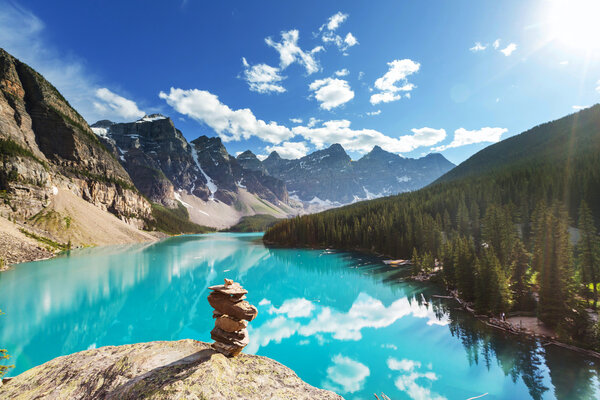 Beautiful Moraine lake