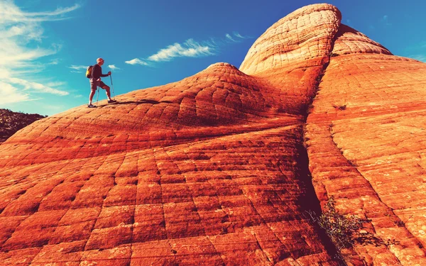 Escursioni nelle montagne dello Utah — Foto Stock