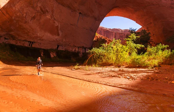 Caminata en la quebrada de Coyote — Foto de Stock