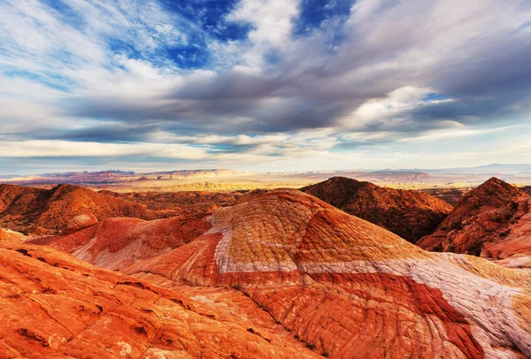 Kumtaşı oluşumları Utah — Stok fotoğraf