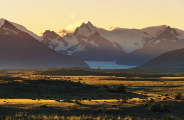 güzel Patagonya manzara Arjantin
