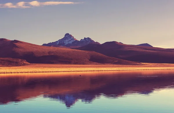 Високі гори в Болівії — стокове фото