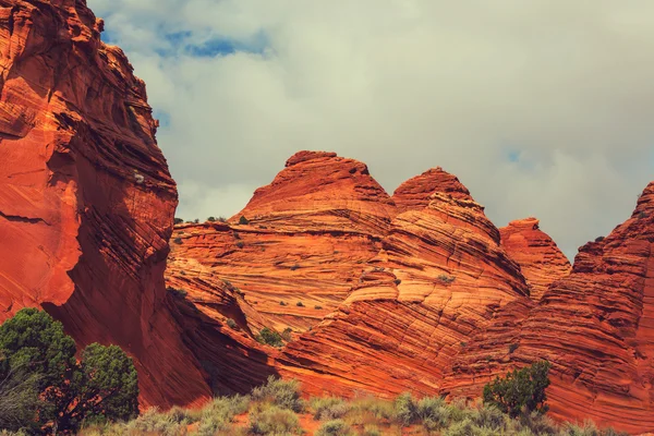 Coyote Buttes, Utah y Arizona — Foto de Stock