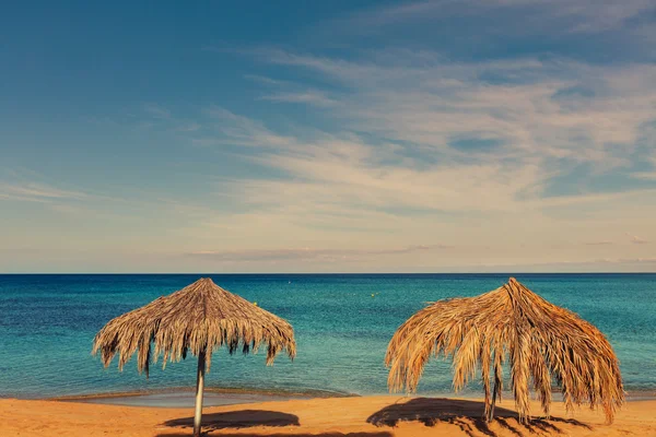 Bella spiaggia oceanica — Foto Stock