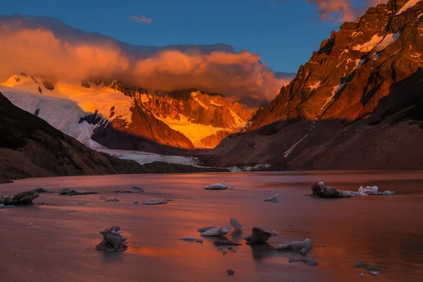 Cerro Torre v Argentině — Stock fotografie