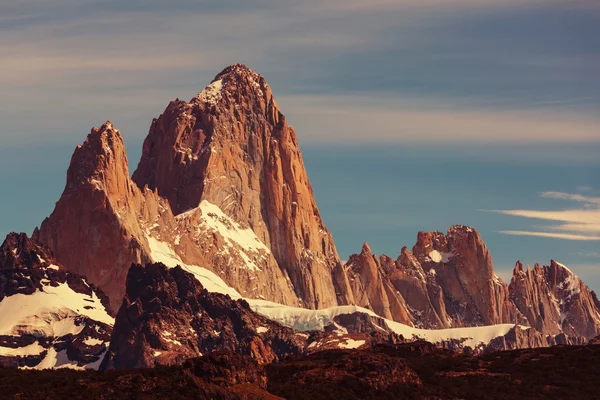 Fitz roy v Argentině — Stockfoto