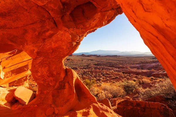 Vallei van het vuur state park — Stockfoto