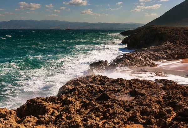 Prachtige kust in Cyprus — Stockfoto