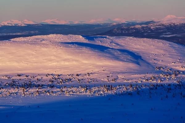 Invierno montañas paisaje — Foto de Stock