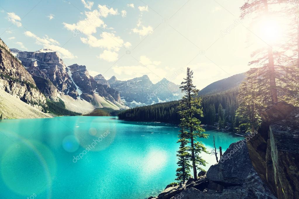 Beautiful Moraine lake