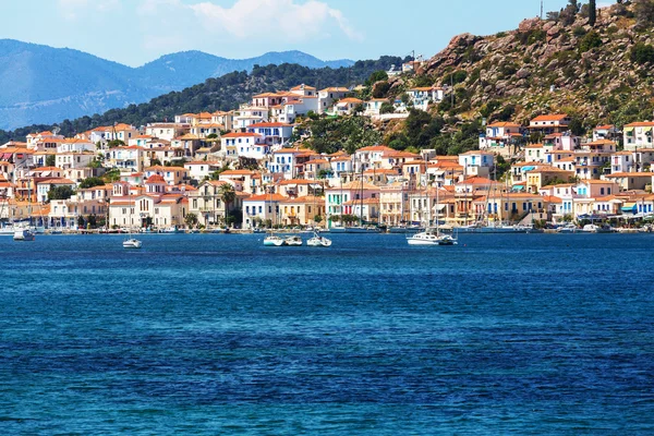 Pięknej greckiej wioski — Zdjęcie stockowe