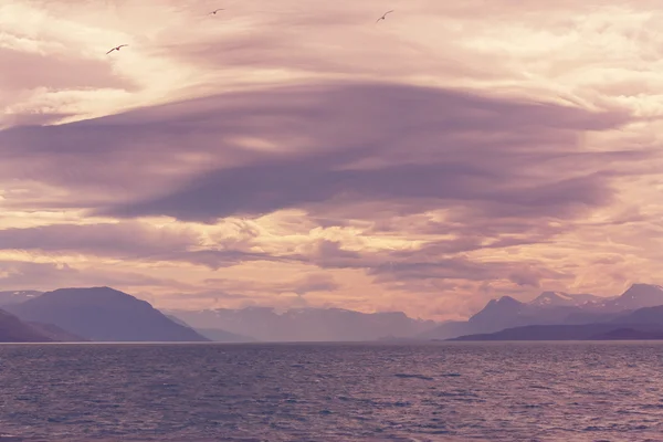 Norte da Noruega paisagem — Fotografia de Stock