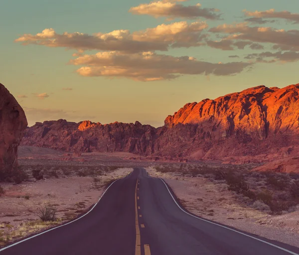 Prairie pitoresk yol — Stok fotoğraf