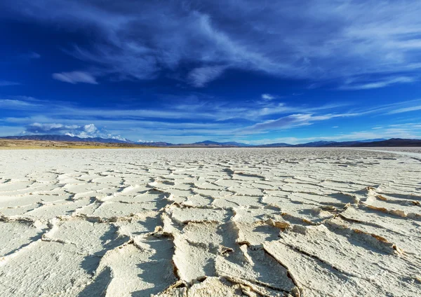 Deserto de sal em Argentina — Fotografia de Stock