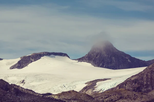 Belle montagne in Norvegia — Foto Stock