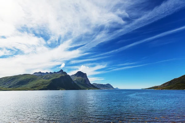 Norvegia settentrionale paesaggio — Foto Stock