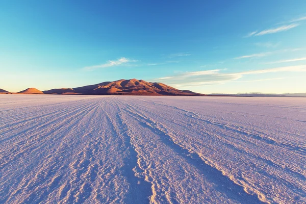 Salt flat in Bolivia — Stock Photo, Image