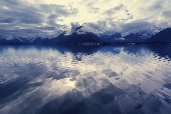 Norte da Noruega paisagem — Fotografia de Stock