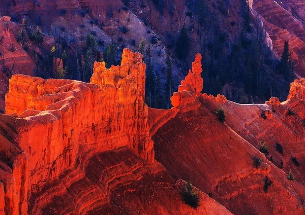 Rocky Bryce Canyon — Stock Photo, Image