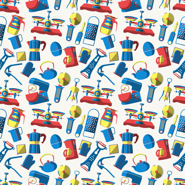 Логотип кухонных принадлежностей - Seamless
