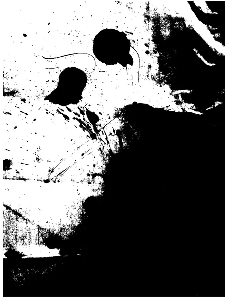 Salpicadura abstracta sobre fondo vintage — Archivo Imágenes Vectoriales
