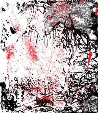 Grunge textures ayarlayın. arka plan
