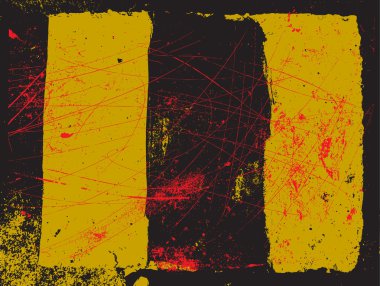 Grunge textures ayarlayın. arka plan