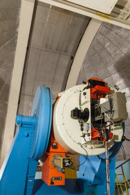 Large optical telescope clipart
