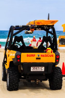 Plaj kurtarma aracı