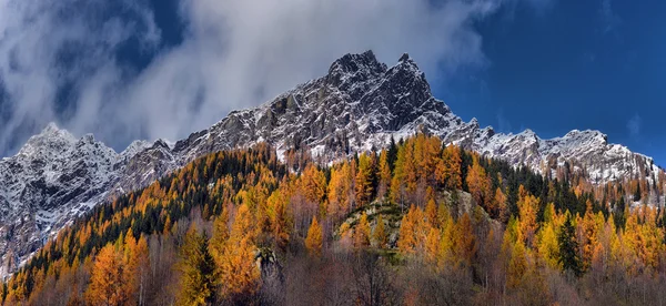 Alplerde sonbahar manzara — Stok fotoğraf