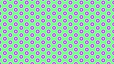 Yeşil zemin üzerinde mavi daireler olan güzel, parlak duvar kağıdı.